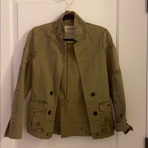 Zadig and Voltaire army blazer size small